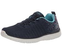 Skechers Women's Virtue Sneaker - Navy/Blue - UK 3 / EU 36 / US 6