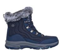 Skechers Womens Walking Boots Memory Foam Trego Stormie Lace Up navy UK Size