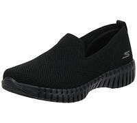 Skechers womens Walking Sneaker, Black, 5 US