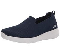 Skechers Womens Walking Sneaker, Navy/White, 7.5 Wide US