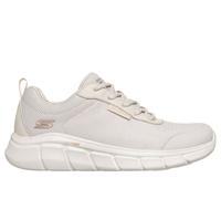 Skechers Women's Waterproof: BOBS Sport B Flex - Flex Proof Sneaker in Off White, Size 3 | Textile/Synthetic