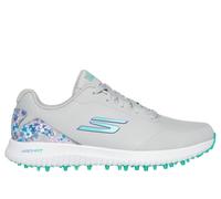 Skechers Women's Go Golf Max Arch Fit Spikeless Golf Shoe Trainers, Grey Floral Pattern Waterproof, 5 UK