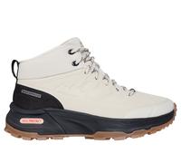 Skechers Women's Waterproof: Max Protect Legacy - Weekend Getaway Boots in Natural/Black, Size 4 | Synthetic/Textile/Metal