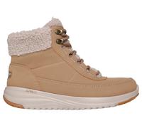 Skechers Women's Waterproof: On-the-GO Stellar - Alpine Adventure Boots in Chestnut, Size 7 | Synthetic/Textile/Metal, Vegan