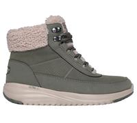 Skechers Women's Waterproof: On-The-GO Stellar - Alpine Adventure Boots in Olive, Size 3 | Synthetic/Textile/Metal, Vegan