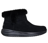 Skechers Women's Waterproof: On-The-GO Stellar Boots in Black, Size 3 | Leather/Textile/Synthetic