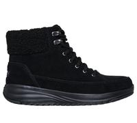 Skechers Women's Waterproof: On-the-GO Stellar - Winterize Boots in Black, Size 2 | Leather/Textile/Metal