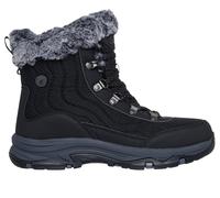 Skechers Women's Waterproof Relaxed Fit: Trego - Stormie Boots in Black, Size 2 | Synthetic/Textile