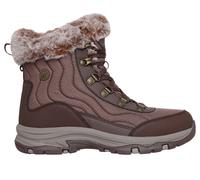 Skechers Women's Waterproof Relaxed Fit: Trego - Stormie Boots in Chocolate, Size 3 | Synthetic/Textile