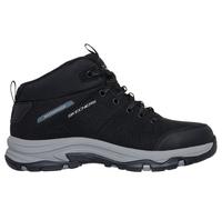 Skechers Women's Waterproof Relaxed Fit: Trego - Trail Destination Boots in Black/Charcoal, Size 5 | Synthetic/Textile