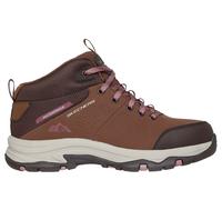 Skechers Women's Waterproof Relaxed Fit: Trego - Trail Destination Boots in Brown, Size 3.5 | Synthetic/Textile