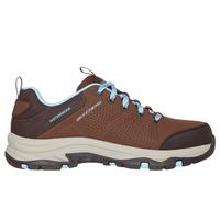 Skechers Women's Waterproof Relaxed Fit: Trego - Trail Destiny Sneaker in Chocolate, Size 3 | Synthetic/Textile