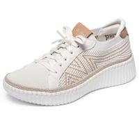 Skechers Women's Wilshire BLVD-Bellevue Sneaker, Off-White, 7.5