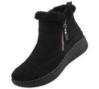 Skechers Womens Wilshire BLVD - Fresh Zip, Black/Black, 5.5 UK