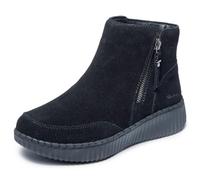 Skechers Women's Ankle Boot Wilshire BLVD Weekend Crush Relaxed Fit Leather UK 4