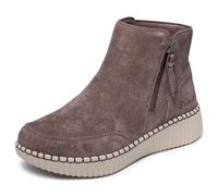 Skechers Wilshire Blvd Boot, Brown, Size 5, Women Brown