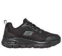 Skechers Women's Work: Arch Fit SR Sneaker in Black, Size 3.5 | Textile/Synthetic