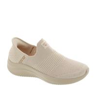 Skechers Women's x Martha Stewart Ultra Flex 3 Slip-ins Natural Low Top Sneaker Shoes 4 UK