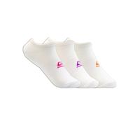 Skechers Women's Z101720H Pack of 3 No Show Stretch Socks 39-42 EU Trainer Socks Invisible Short Socks Sports & Leisure Comfort Socks White