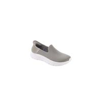 Skechers Women's Zapatos Sin Cordones para Mujer Go Walk Flex-Relish Sneaker, Blue Taupe, 3 UK