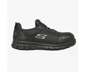 Skechers Work 108041EC SURE TRACK - JIXIE Womens Safety Trainers Black - UK 8