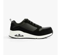 Skechers Women's Work Uno SR Elainy Black/White, 5.5 UK