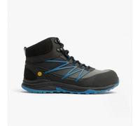 Skechers Work 200047Ec Puxal - Firmle Mens Safety Boots Black Blue - Uk-Size-10.5 Black