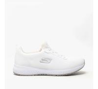 Skechers Work 77222EC SQUAD SR Womens Occupational Trainers White - UK 4.5