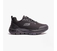 Skechers Arch Fit Sr Ladies Mesh Trainers Black