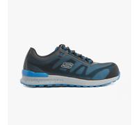 Skechers Work Bulklin Lyndale Mens Synthetic Lace-Up Blue Safety Trainers