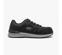 Skechers Work BULKLIN - LYNDALE Mens Workwear Lace-Up Trainers-Black