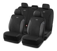 Skechers Work Car Seat Covers Leather Seat Covers 5-Times Stronger Built-in Webbing Oxford Fabric Seat Cover for Cars Airbag Compatible Automotive