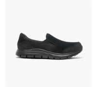 Skechers Work Cozard Womens Leather Black Occupational/Non-Safety Trainers