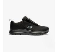 Skechers Men's Flex Advantage - Bendon SR Sneaker,Black Mesh Water Stain Repellent Treatment,9 UK