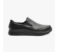 Skechers Work FLEX ADVANTAGE SR-BRONWOOD Mens Workwear Slip-On Shoes-Black
