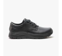 Skechers Men's Occupational Work Shoe Flex Advantage Fourche SR Leather Slip-Resistant Black