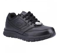 Skechers Women's NAMPA WYOLA Sneaker, Black Synthetic (pu), 8 UK