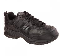 Skechers Work Footwear Soft Stride Shoe Black Size: UK6 Colour: Black, UK6 - EU39 - US7