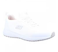 Skechers Men's Squad Sr Myton Sneaker, White Textile/Synthetic, 6 UK