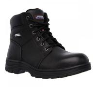 Skechers Work Footwear Workshire Lace Up Safety Boot Colour: Black, Sh UK6