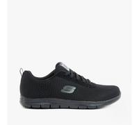 Skechers Work GHENTER-BRONAUGH Womens Workwear Lace-Up Trainers-Black