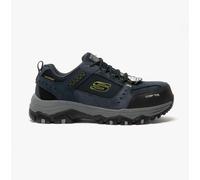 Skechers Work GREETAH Mens Workwear Lace-Up Trainers-Navy/Black
