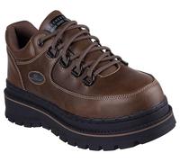 SKECHERS Work Jammers SR - Tepin Comp Toe, Brn, 8.5