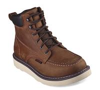 Skechers Work Kadmiel-Bennot-200180 Men's Boot, Dark Brown, 11