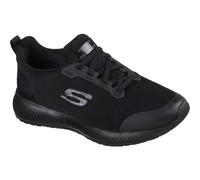 Skechers Trainer Squad SR Women's Slip-Resistant Work Shoe Black Size 41