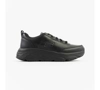 Skechers Work MAX Elite SR Kajus Womens Leather Lace-Up Black Safety Trainers