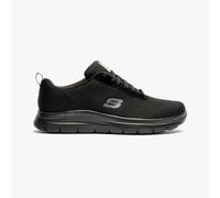 Skechers Men's Low-Top Trainers FLEX ADVANTAGE BENDON Black Mesh Water & Stain Repellent 8.5 UK