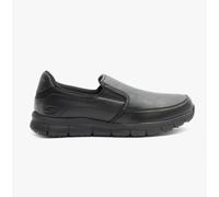 Skechers Work Nampa-Groton Mens Synthetic Black Occupational/Non-Safety Trainers