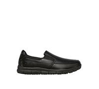 Skechers Men's NAMPA Groton Loafer, Black Synthetic/Pu, 12 UK