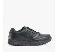 Skechers Men's NAMPA Sneaker, Black Synthetic/Pu, 7.5 UK